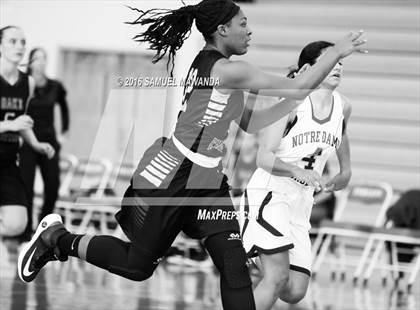 Thumbnail 1 in Notre Dame Academy vs Oaks Christian (West Coast Holiday Classic) photogallery.