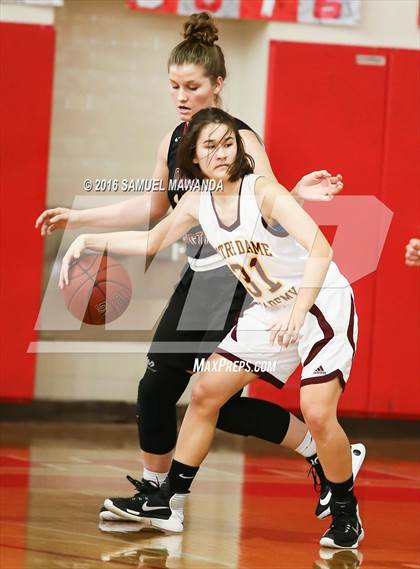 Thumbnail 3 in Notre Dame Academy vs Oaks Christian (West Coast Holiday Classic) photogallery.