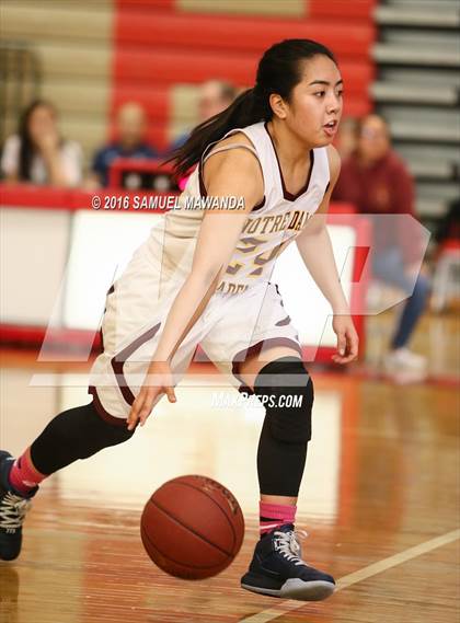 Thumbnail 2 in Notre Dame Academy vs Oaks Christian (West Coast Holiday Classic) photogallery.