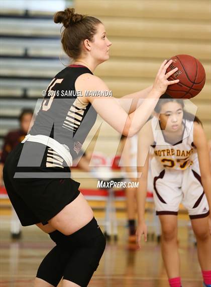 Thumbnail 3 in Notre Dame Academy vs Oaks Christian (West Coast Holiday Classic) photogallery.