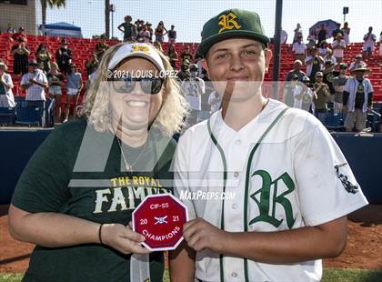 Thumbnail 3 in Royal vs. Rancho Cucamonga (CIF SS DIV 4 Championship) photogallery.