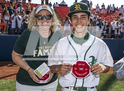 Thumbnail 2 in Royal vs. Rancho Cucamonga (CIF SS DIV 4 Championship) photogallery.