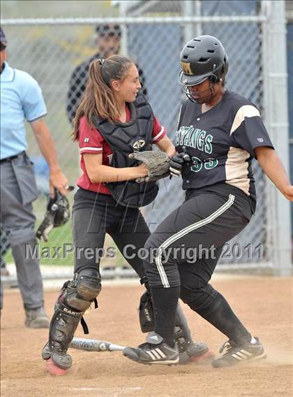 Thumbnail 1 in Monterey Trail vs. McClatchy (River City Tournament) photogallery.