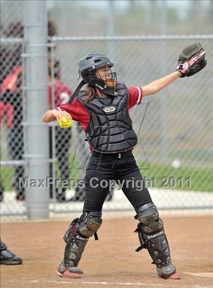 Thumbnail 3 in Monterey Trail vs. McClatchy (River City Tournament) photogallery.