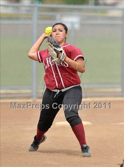 Thumbnail 2 in Monterey Trail vs. McClatchy (River City Tournament) photogallery.
