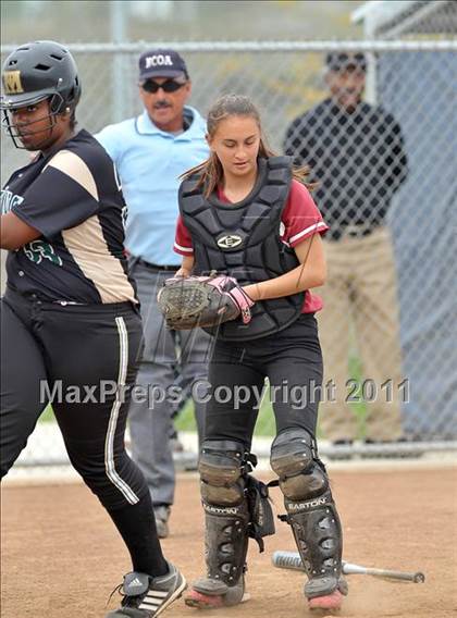Thumbnail 2 in Monterey Trail vs. McClatchy (River City Tournament) photogallery.