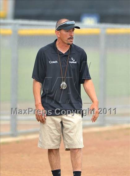 Thumbnail 3 in Monterey Trail vs. McClatchy (River City Tournament) photogallery.