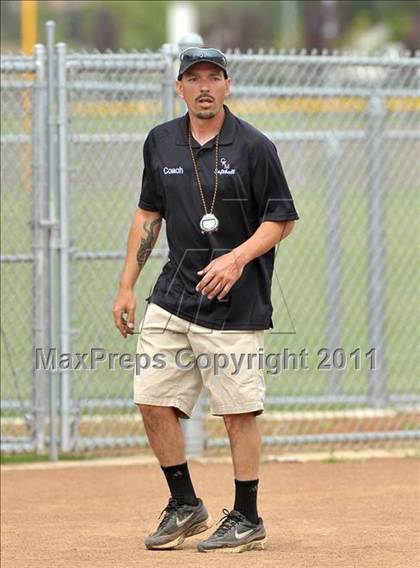 Thumbnail 2 in Monterey Trail vs. McClatchy (River City Tournament) photogallery.