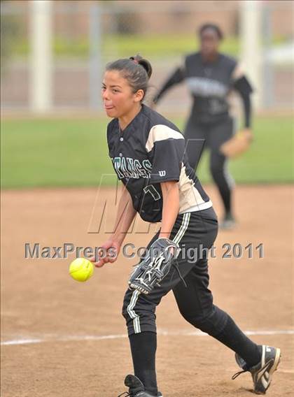 Thumbnail 2 in Monterey Trail vs. McClatchy (River City Tournament) photogallery.