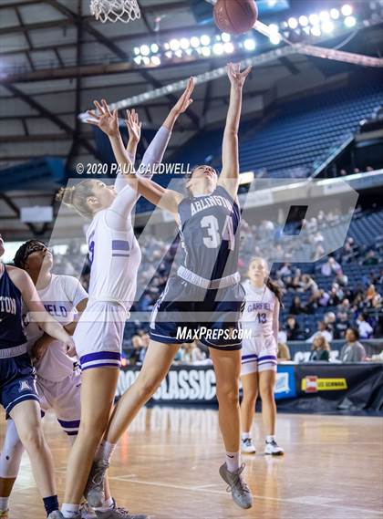 Thumbnail 2 in Arlington vs. Garfield  (WIAA 3A Semifinal)  photogallery.