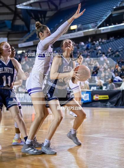 Thumbnail 3 in Arlington vs. Garfield  (WIAA 3A Semifinal)  photogallery.