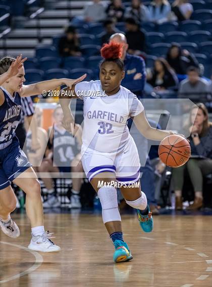 Thumbnail 2 in Arlington vs. Garfield  (WIAA 3A Semifinal)  photogallery.