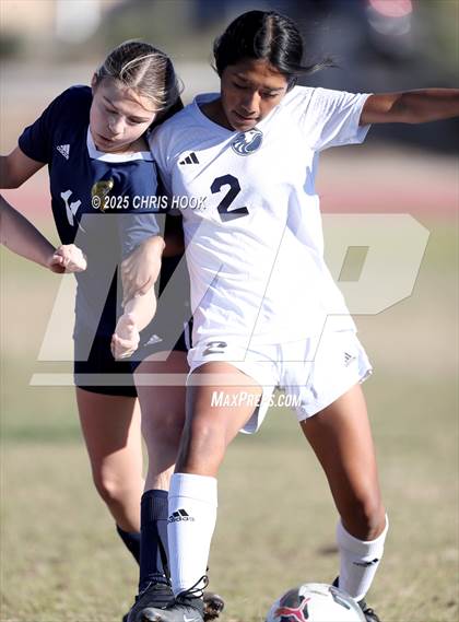 Thumbnail 2 in Ironwood Ridge vs Pusch Ridge Christian Academy (Kelly Pierce Soccer Tournament) photogallery.