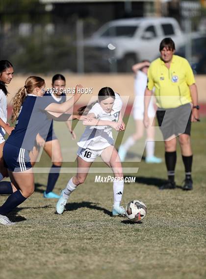 Thumbnail 3 in Ironwood Ridge vs Pusch Ridge Christian Academy (Kelly Pierce Soccer Tournament) photogallery.