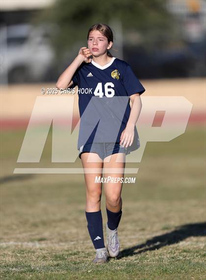 Thumbnail 2 in Ironwood Ridge vs Pusch Ridge Christian Academy (Kelly Pierce Soccer Tournament) photogallery.