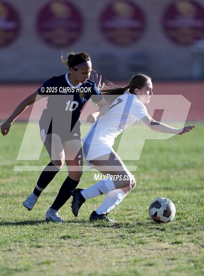 Thumbnail 3 in Ironwood Ridge vs Pusch Ridge Christian Academy (Kelly Pierce Soccer Tournament) photogallery.