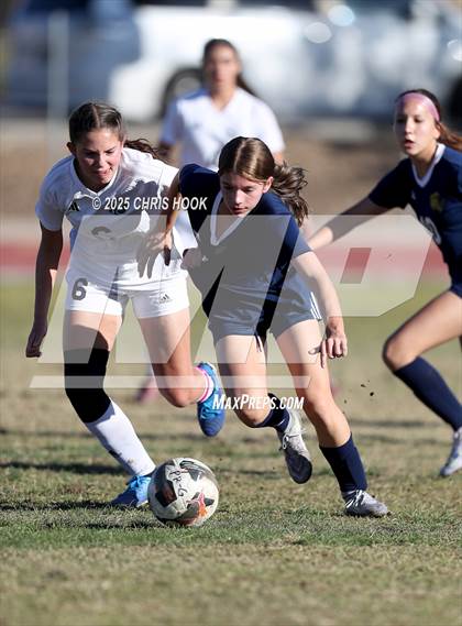Thumbnail 1 in Ironwood Ridge vs Pusch Ridge Christian Academy (Kelly Pierce Soccer Tournament) photogallery.
