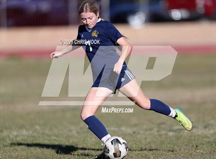Thumbnail 1 in Ironwood Ridge vs Pusch Ridge Christian Academy (Kelly Pierce Soccer Tournament) photogallery.