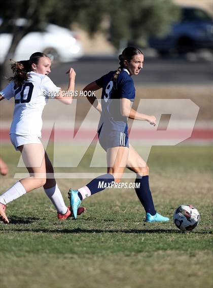 Thumbnail 3 in Ironwood Ridge vs Pusch Ridge Christian Academy (Kelly Pierce Soccer Tournament) photogallery.