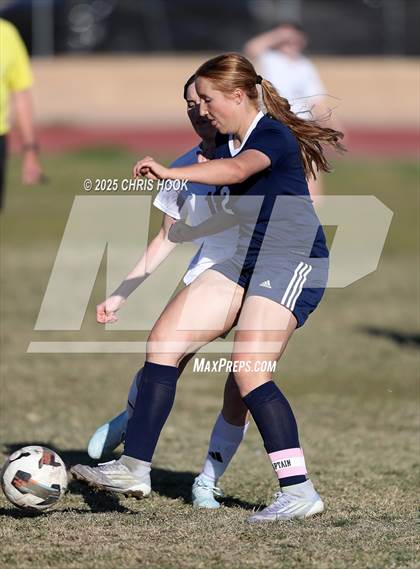 Thumbnail 1 in Ironwood Ridge vs Pusch Ridge Christian Academy (Kelly Pierce Soccer Tournament) photogallery.