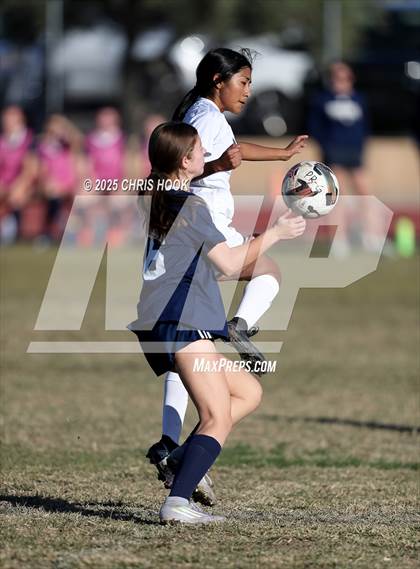 Thumbnail 1 in Ironwood Ridge vs Pusch Ridge Christian Academy (Kelly Pierce Soccer Tournament) photogallery.