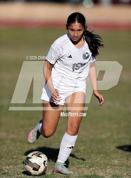 Thumbnail 1 in Ironwood Ridge vs Pusch Ridge Christian Academy (Kelly Pierce Soccer Tournament) photogallery.