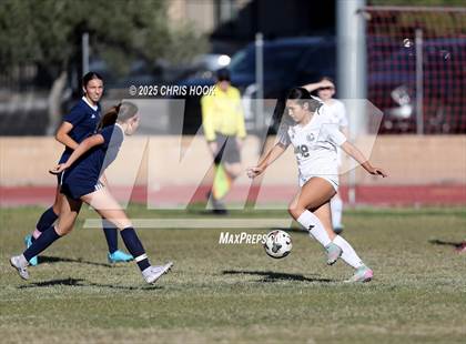 Thumbnail 1 in Ironwood Ridge vs Pusch Ridge Christian Academy (Kelly Pierce Soccer Tournament) photogallery.