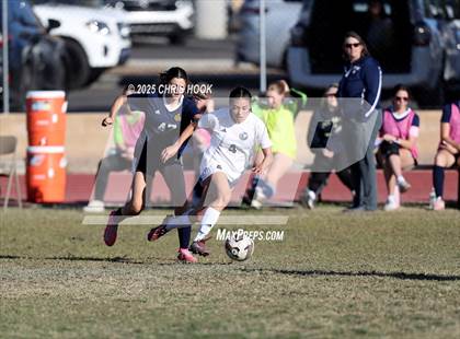 Thumbnail 3 in Ironwood Ridge vs Pusch Ridge Christian Academy (Kelly Pierce Soccer Tournament) photogallery.