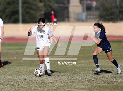 Thumbnail 1 in Ironwood Ridge vs Pusch Ridge Christian Academy (Kelly Pierce Soccer Tournament) photogallery.