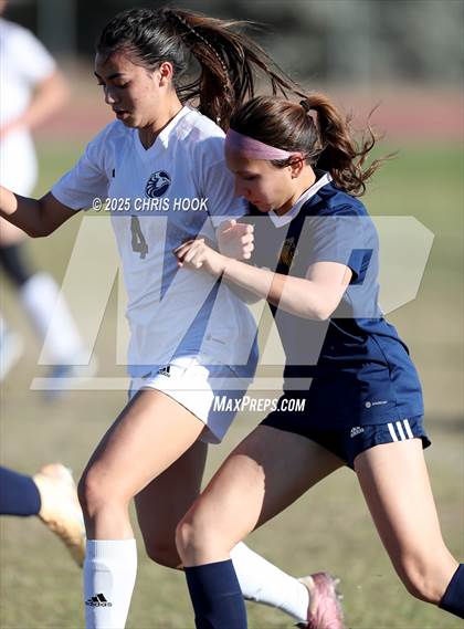 Thumbnail 2 in Ironwood Ridge vs Pusch Ridge Christian Academy (Kelly Pierce Soccer Tournament) photogallery.