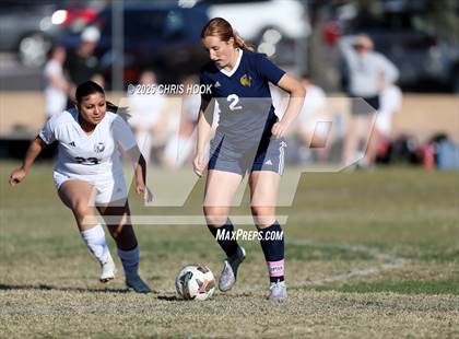 Thumbnail 3 in Ironwood Ridge vs Pusch Ridge Christian Academy (Kelly Pierce Soccer Tournament) photogallery.