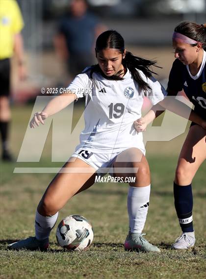 Thumbnail 1 in Ironwood Ridge vs Pusch Ridge Christian Academy (Kelly Pierce Soccer Tournament) photogallery.