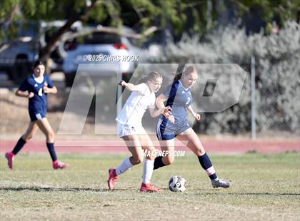 Thumbnail 2 in Ironwood Ridge vs Pusch Ridge Christian Academy (Kelly Pierce Soccer Tournament) photogallery.