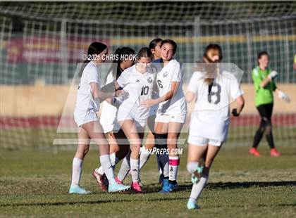 Thumbnail 2 in Ironwood Ridge vs Pusch Ridge Christian Academy (Kelly Pierce Soccer Tournament) photogallery.