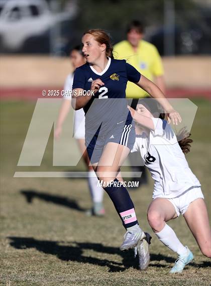 Thumbnail 3 in Ironwood Ridge vs Pusch Ridge Christian Academy (Kelly Pierce Soccer Tournament) photogallery.