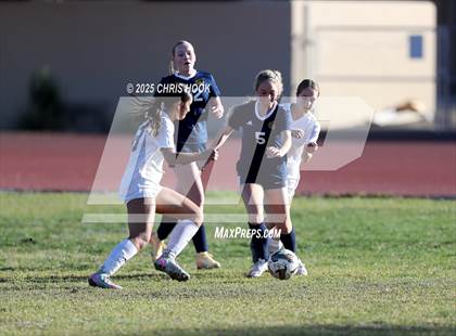 Thumbnail 2 in Ironwood Ridge vs Pusch Ridge Christian Academy (Kelly Pierce Soccer Tournament) photogallery.