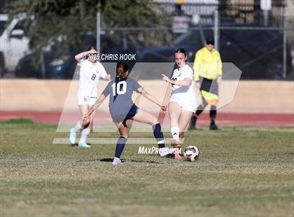 Thumbnail 2 in Ironwood Ridge vs Pusch Ridge Christian Academy (Kelly Pierce Soccer Tournament) photogallery.