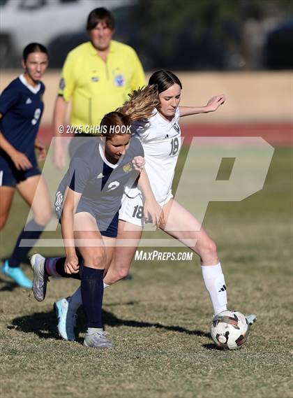 Thumbnail 1 in Ironwood Ridge vs Pusch Ridge Christian Academy (Kelly Pierce Soccer Tournament) photogallery.