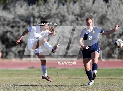 Thumbnail 3 in Ironwood Ridge vs Pusch Ridge Christian Academy (Kelly Pierce Soccer Tournament) photogallery.