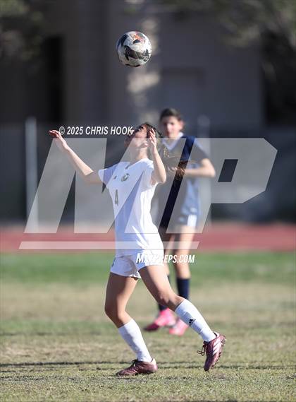 Thumbnail 1 in Ironwood Ridge vs Pusch Ridge Christian Academy (Kelly Pierce Soccer Tournament) photogallery.