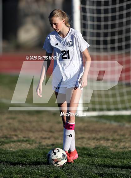 Thumbnail 2 in Ironwood Ridge vs Pusch Ridge Christian Academy (Kelly Pierce Soccer Tournament) photogallery.