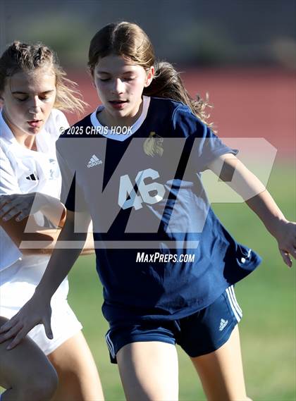 Thumbnail 1 in Ironwood Ridge vs Pusch Ridge Christian Academy (Kelly Pierce Soccer Tournament) photogallery.