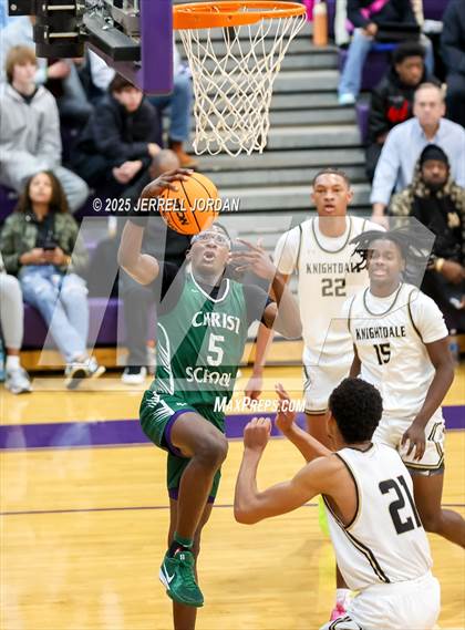 Thumbnail 2 in Christ School vs Knightdale (John Wall Holiday Invitational) photogallery.