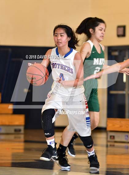Thumbnail 1 in Miramonte vs. Christian Brothers (Trojan Toss Up) photogallery.