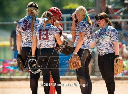 Thumbnail 1 in Grand Island vs. Columbus (Lincoln Public Schools Softball Classic) photogallery.