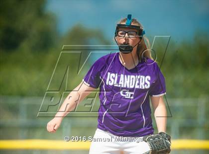 Thumbnail 1 in Grand Island vs. Columbus (Lincoln Public Schools Softball Classic) photogallery.