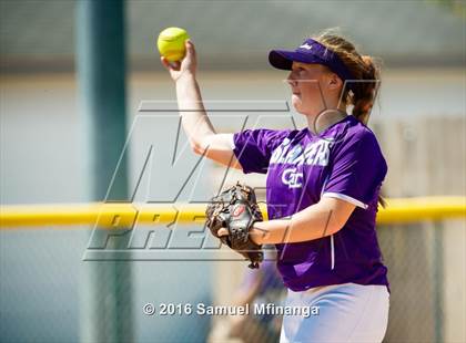 Thumbnail 3 in Grand Island vs. Columbus (Lincoln Public Schools Softball Classic) photogallery.
