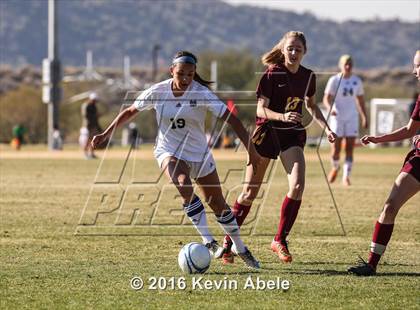 Thumbnail 2 in Desert Vista vs Mountain Pointe (Reach 11 Arizona Showcase) photogallery.