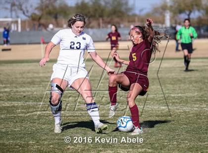 Thumbnail 2 in Desert Vista vs Mountain Pointe (Reach 11 Arizona Showcase) photogallery.