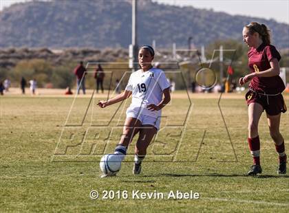 Thumbnail 2 in Desert Vista vs Mountain Pointe (Reach 11 Arizona Showcase) photogallery.